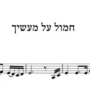 חמול על מעשיך